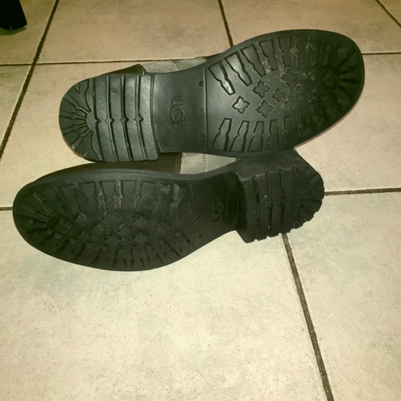 UGG “Wilde” leather waterproof Moto biker buckle boots - Picture 15 of 16